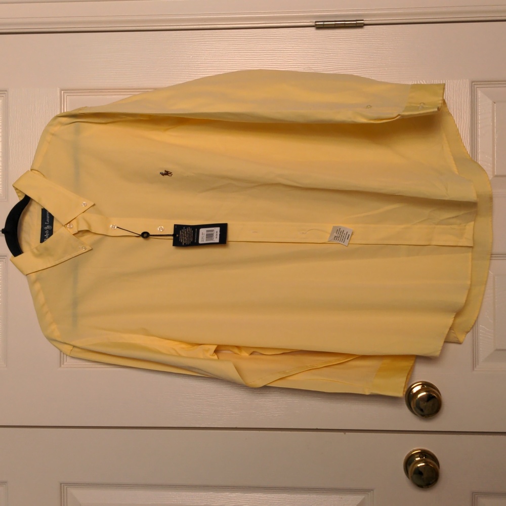 Ralph Lauren Men  long sleeve dress shirt NWT